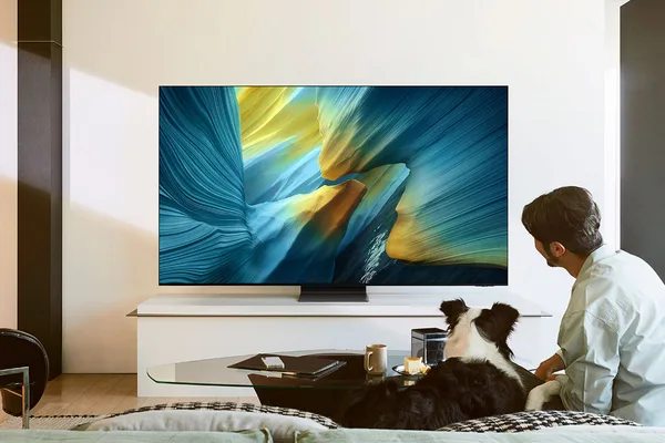 TV Samsung S95F salon